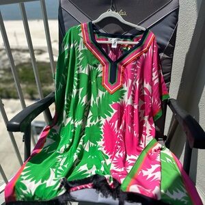 Trina Turk caftan style dress M/L NWOT